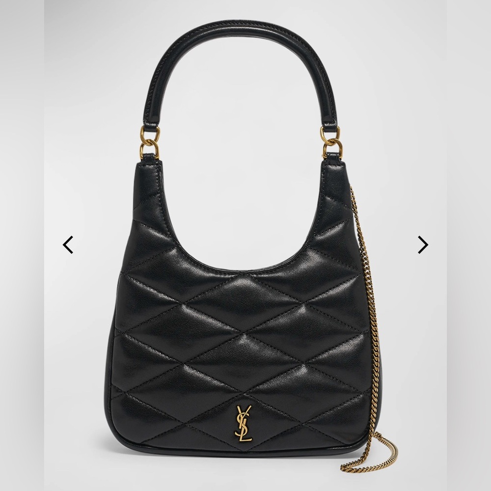 Sade Mini YSL Hobo Bag in Quilted Lambskin